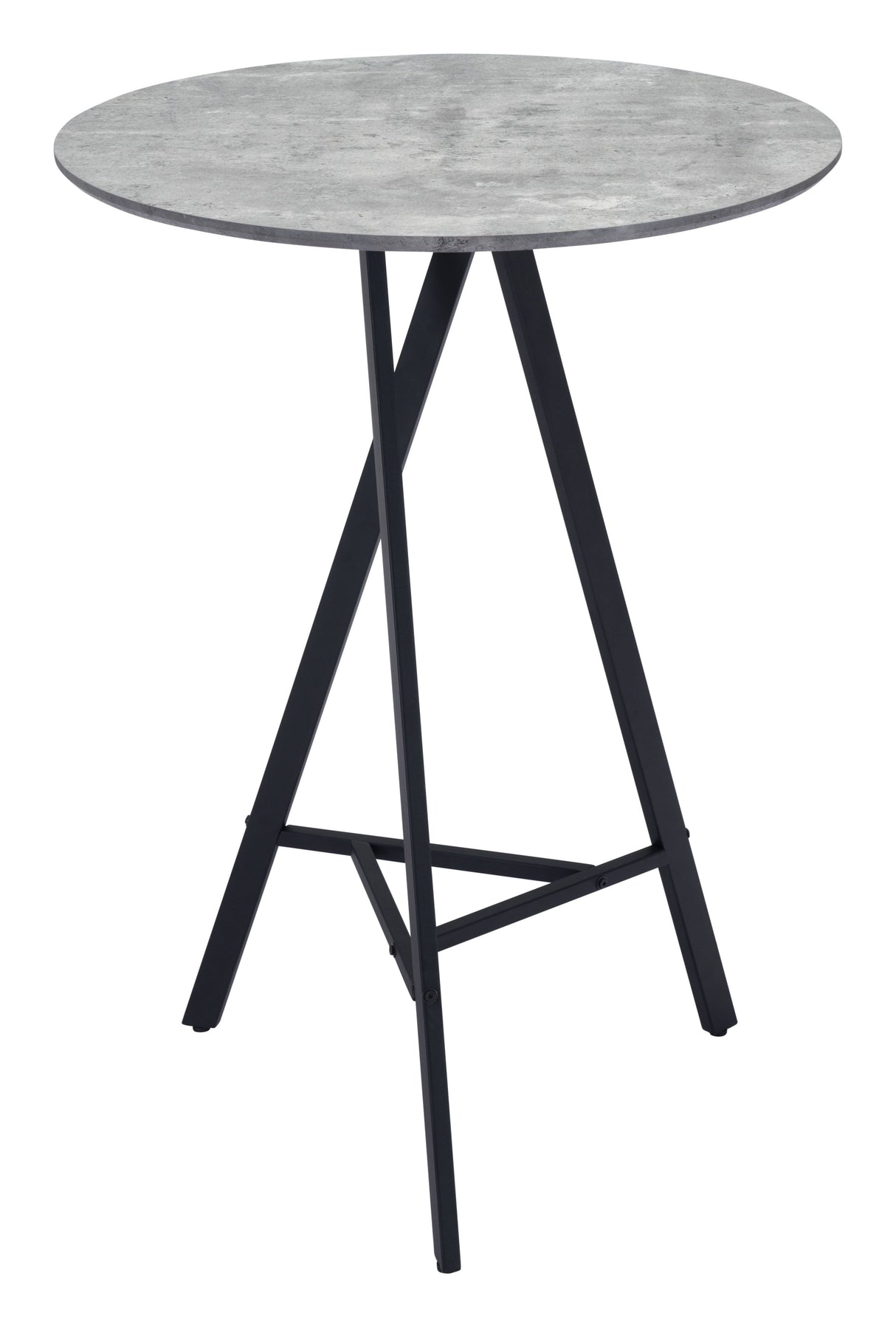 Metz Bar Table Gray by Zuomod at Eve Furniture