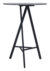 Metz Bar Table Gray by Zuomod at Eve Furniture