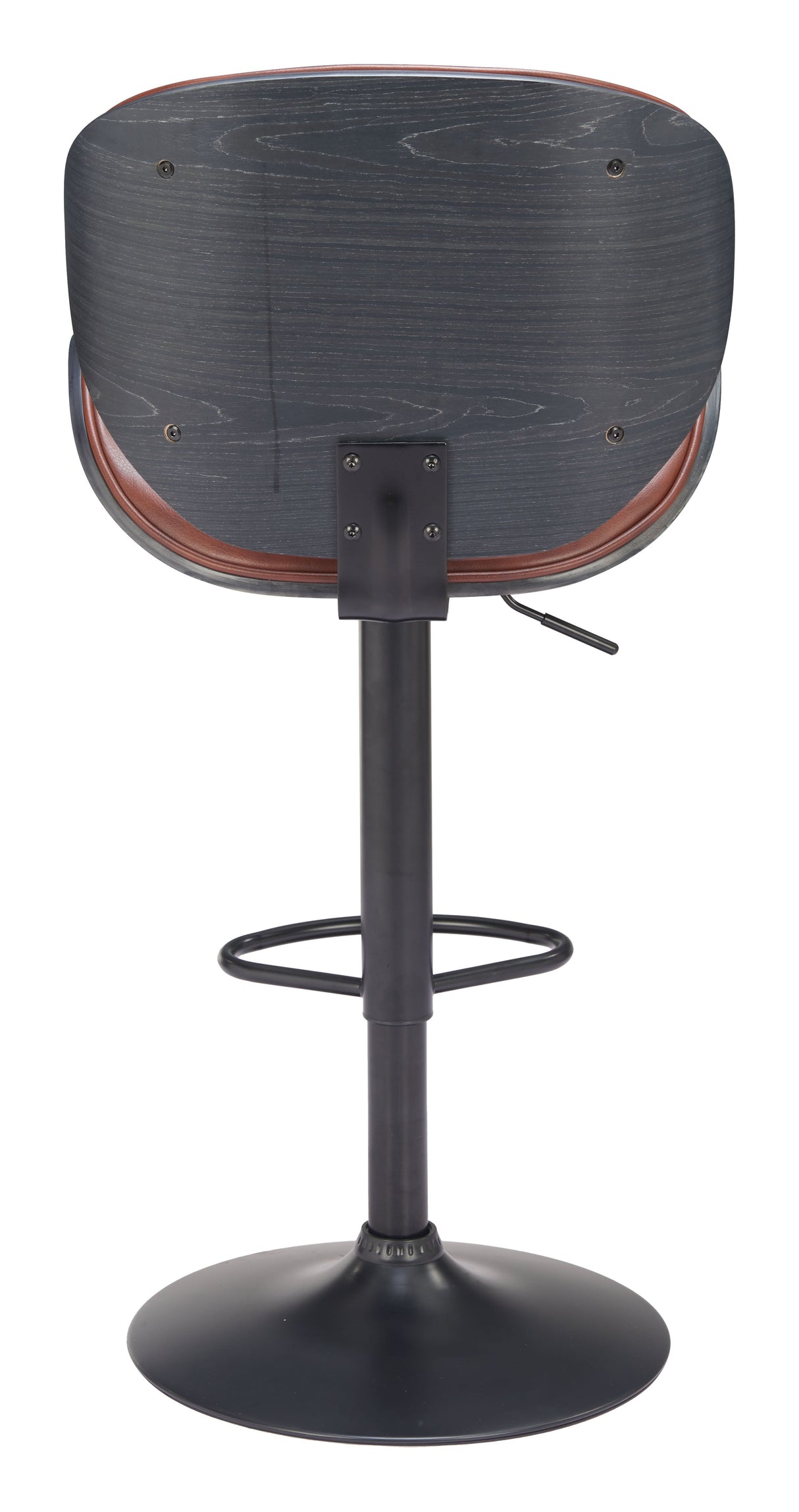 Meyane Brown Barstool by Zuomod at Eve Furniture