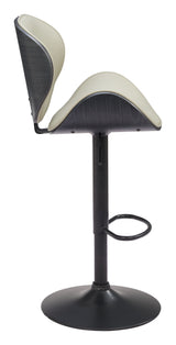 Meyane Gray Barstool by Zuomod at Eve Furniture