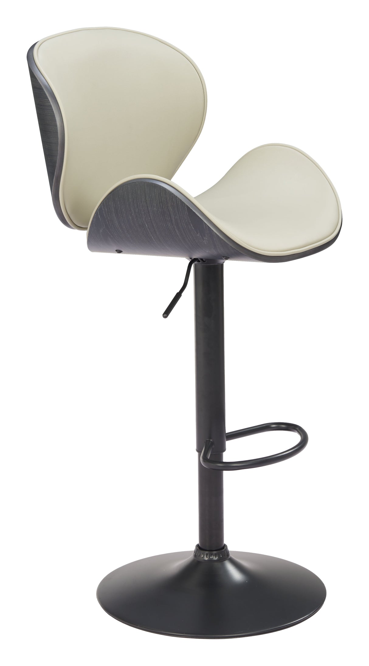 Meyane Gray Barstool by Zuomod at Eve Furniture