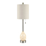 Meyer Cream/Silver Buffet Lamp (Set of 2) by Crestview at Eve Furniture