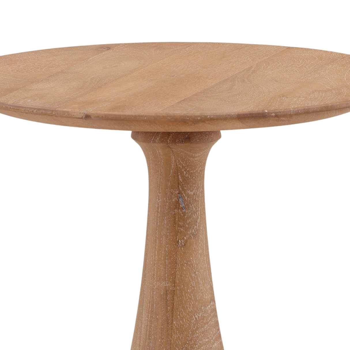 Meylin Side Table, Light Natural by Dovetail at Eve Furniture