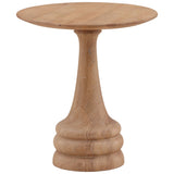 Meylin Side Table, Light Natural by Dovetail at Eve Furniture