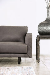 Mezzanotte Gray Loveseat by Furniture of America at Eve Furniture