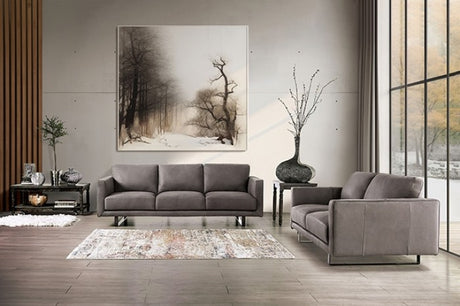 Mezzanotte Gray Sofa by Furniture of America at Eve Furniture