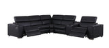 MI-631 Picasso Black 6-Piece Power Reclining Sectional by New Era Innovations at Eve Furniture