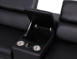 MI-631 Picasso Black 6-Piece Power Reclining Sectional by New Era Innovations at Eve Furniture