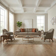Mia 4-pieces (2 Sofa & 2 Chair) Livingroom Set Beige by Furnia at Eve Furniture