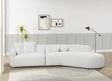 Mia Beige Fabric Sectional by Happy Homes at Eve Furniture