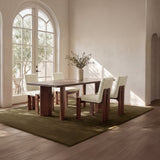 Mia Beige/Cashew Dining Chair (Set of 2) by MOES at Eve Furniture