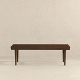 Mia Mid Century Modern Solid Wood Bench by Ashcroft Furniture at Eve Furniture