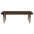 Mia Mid Century Modern Solid Wood Bench by Ashcroft Furniture at Eve Furniture