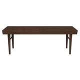 Mia Mid Century Modern Solid Wood Bench by Ashcroft Furniture at Eve Furniture