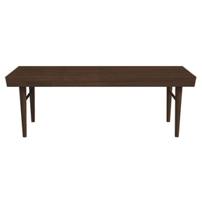 Mia Mid Century Modern Solid Wood Bench by Ashcroft Furniture at Eve Furniture