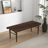 Mia Mid Century Modern Solid Wood Bench by Ashcroft Imports at Eve Furniture
