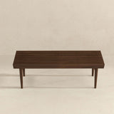 Mia Mid Century Modern Solid Wood Bench by Ashcroft Imports at Eve Furniture