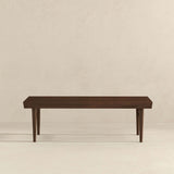 Mia Mid Century Modern Solid Wood Bench by Ashcroft Imports at Eve Furniture
