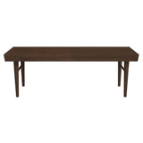 Mia Mid Century Modern Solid Wood Bench by Ashcroft Imports at Eve Furniture
