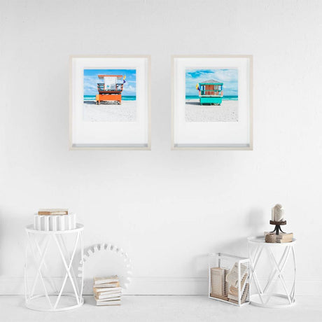 Miami Beach I by Richard Silver a Framed Photo Art Print Matted under Glass by Mercana at Eve Furniture