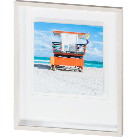 Miami Beach I by Richard Silver a Framed Photo Art Print Matted under Glass by Mercana at Eve Furniture