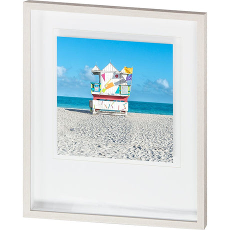 Miami Beach V by Richard Silver a Framed Photo Art Print Matted under Glass by Mercana at Eve Furniture