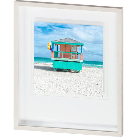 Miami Beach VI by Richard Silver a Framed Photo Art Print Matted under Glass by Mercana at Eve Furniture