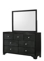 Micah Black Dresser by Crown Mark at Eve Furniture