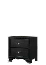 Micah Black LED Upholstered Panel Youth Bedroom Set by Crown Mark at Eve Furniture