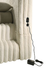 Micah Cream Queen Platform Bed by New Era Innovations at Eve Furniture