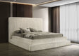 Micah Cream Queen Platform Bed by New Era Innovations at Eve Furniture