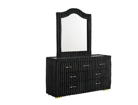 Micah w/Henley Black Bedroom Set by New Era Innovations at Eve Furniture