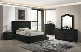 Micah w/Henley Black Bedroom Set by New Era Innovations at Eve Furniture