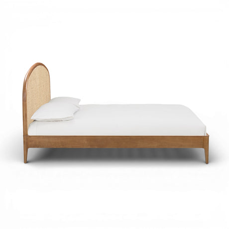 Mico Natural Rattan Bed by TOV Furniture at Eve Furniture