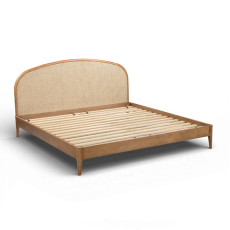 Mico Natural Rattan Bed by TOV Furniture at Eve Furniture