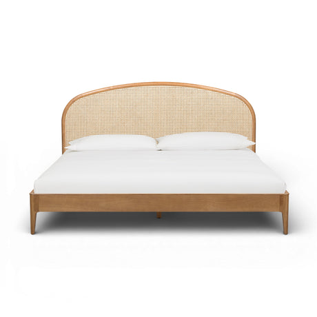 Mico Natural Rattan Bed by TOV Furniture at Eve Furniture