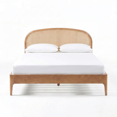 Mico Natural Rattan Bed by TOV Furniture at Eve Furniture