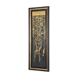 Midas Touch I by Barbara Fleming a Hand Embelished Textured Framed Art Print Matted under Glass by Mercana at Eve Furniture