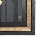 Midas Touch I by Barbara Fleming a Hand Embelished Textured Framed Art Print Matted under Glass by Mercana at Eve Furniture