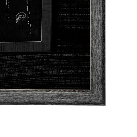 Midas Touch II by Barbara Fleming a Hand Embelished Textured Framed Art Print Matted under Glass by Mercana at Eve Furniture