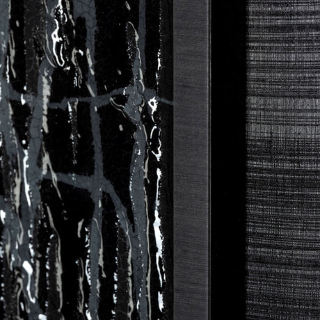 Midas Touch II by Barbara Fleming a Hand Embelished Textured Framed Art Print Matted under Glass by Mercana at Eve Furniture