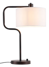 Middlemist White Table Lamp by Zuomod at Eve Furniture