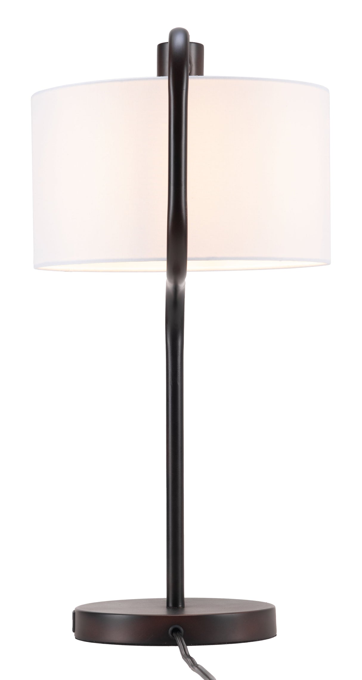 Middlemist White Table Lamp by Zuomod at Eve Furniture