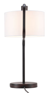 Middlemist White Table Lamp by Zuomod at Eve Furniture