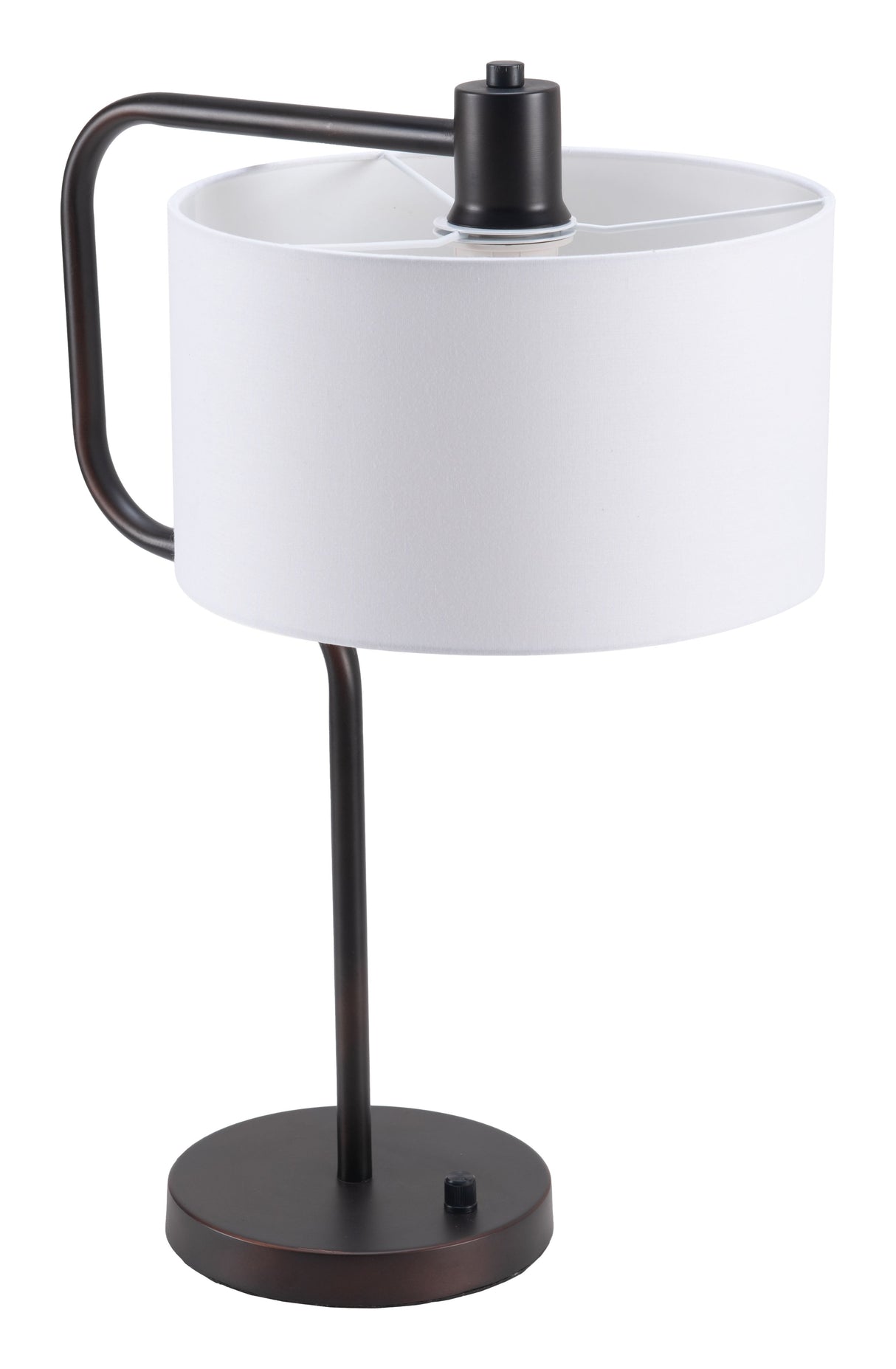 Middlemist White Table Lamp by Zuomod at Eve Furniture