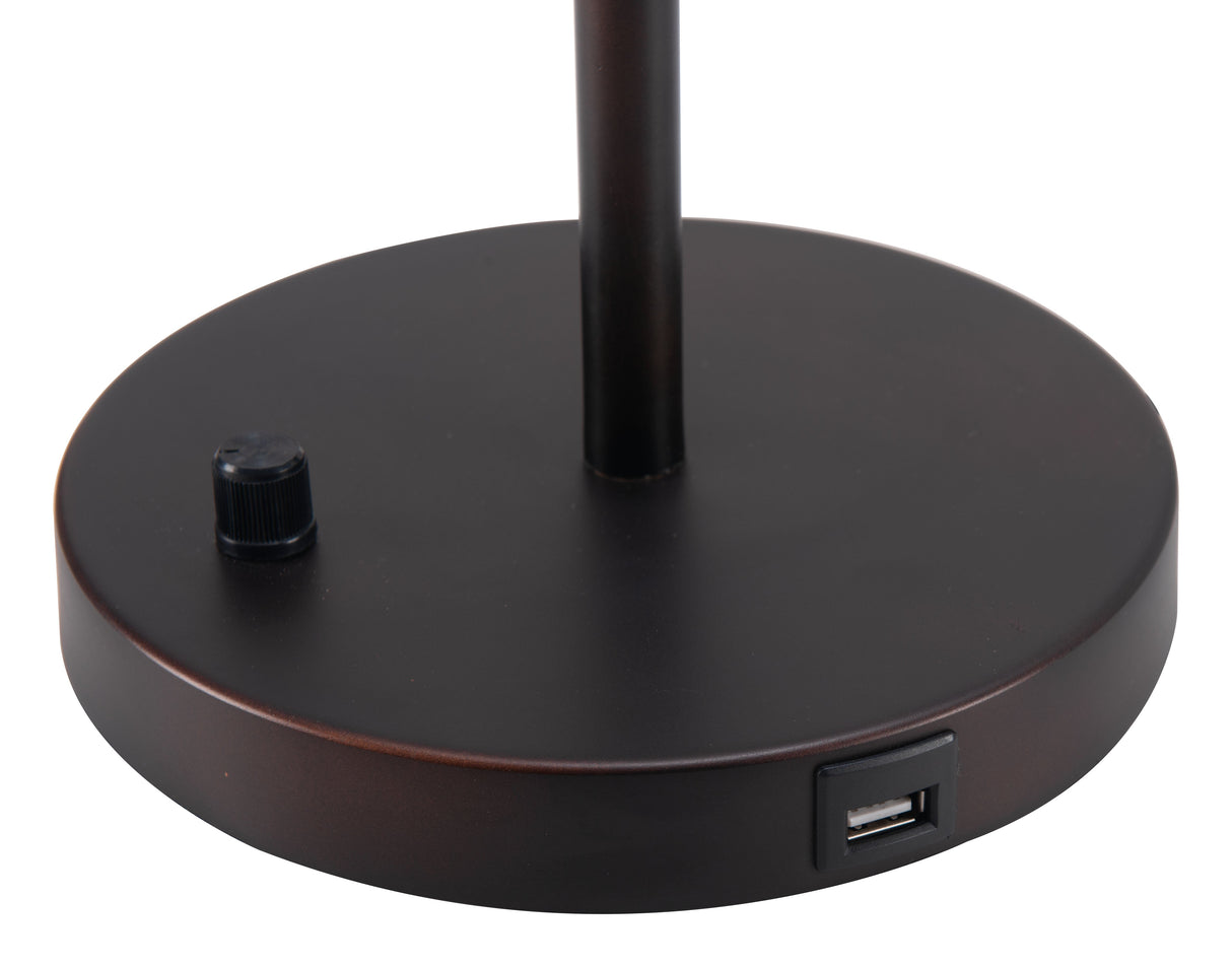Middlemist White Table Lamp by Zuomod at Eve Furniture