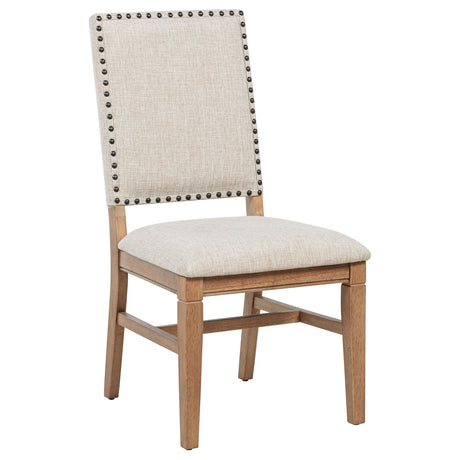 Middleton Brown and Beige 6-Piece Extension Leaf Dining Room Set by Coaster at Eve Furniture