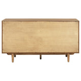 Middleton Natural 4-Door Sideboard with Dual Drawers by Coaster at Eve Furniture