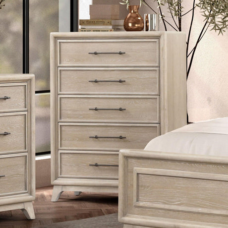 Midhurst Oak Chest by Furniture of America at Eve Furniture