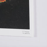 Midnight Flower I by Mercana Studio a Framed Art Print Matted under Glass by Mercana at Eve Furniture